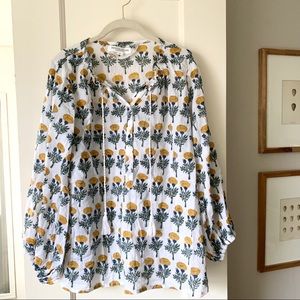 Emerson Fry Bardot Marigolds Top | Size Small